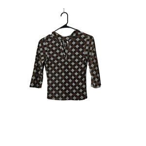 Vintage Y2K Topaz 3/4 Sleeve Top‎